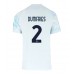 Inter Milan Denzel Dumfries #2 Borta matchtröja 2025-26 Kortärmad Billigt